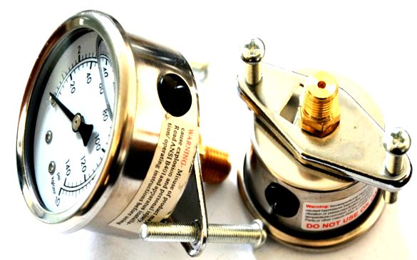 Принцип действия стрелочного вакуумметра