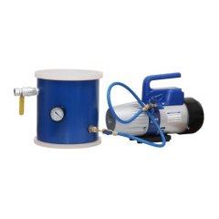 Вакуумная камера для дегазации Militech D 377 H 400 c насосом 6D